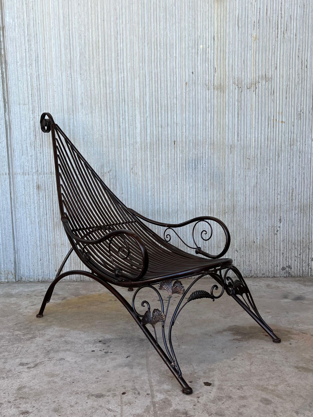Paire de fauteuils de jardin Siesta mid-century modern, France photo Mobilier