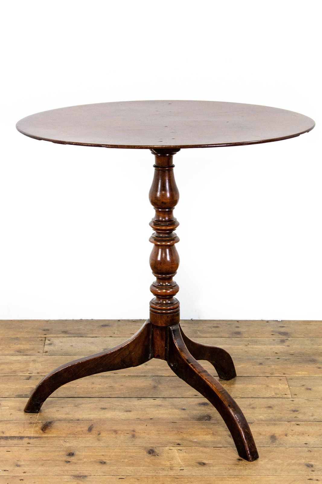 Antique Mahogany Oval Side Table photo for sale