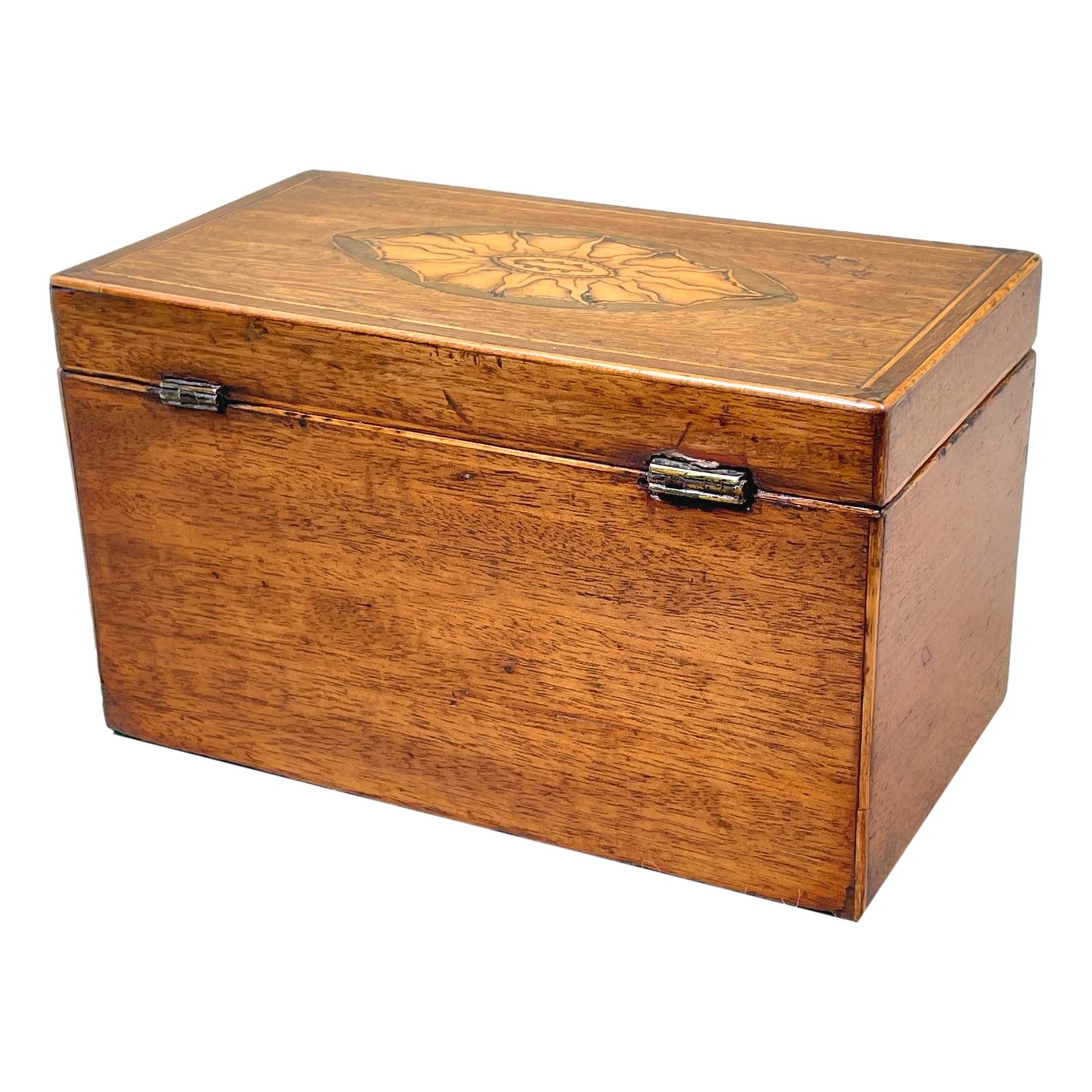 Georgian 18th Century Mahogany Tea Caddy (England, Circa 1790) photo 895.0