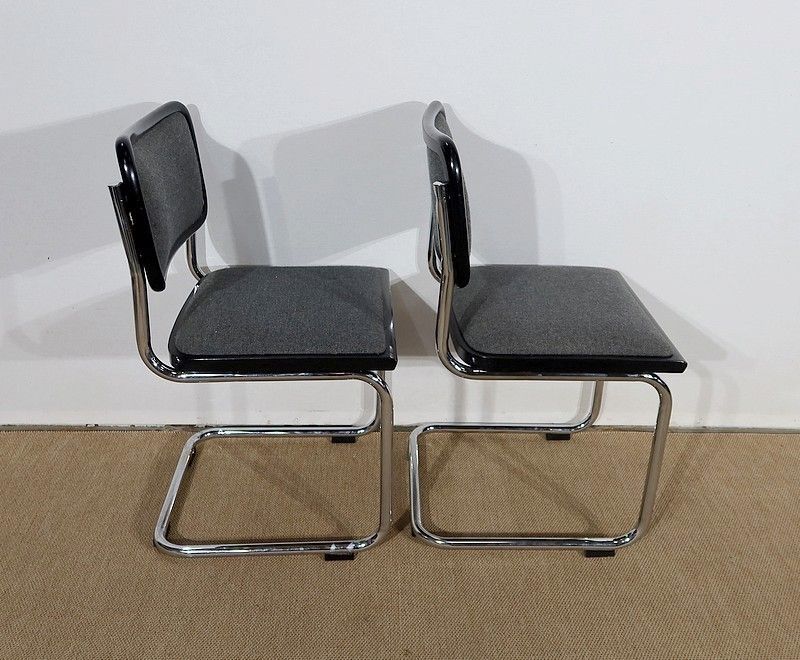 Pair Of Cesca B32 Chairs By M. Breuer, 20th Century photo Furniture