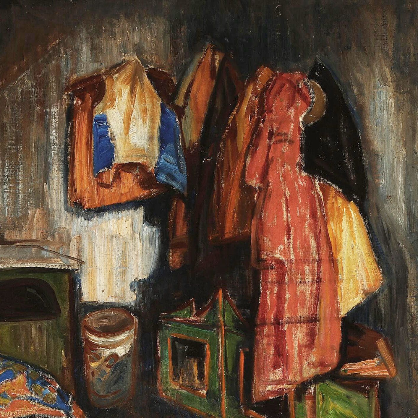 Ornulf Salicath Oil Painting photo furniture