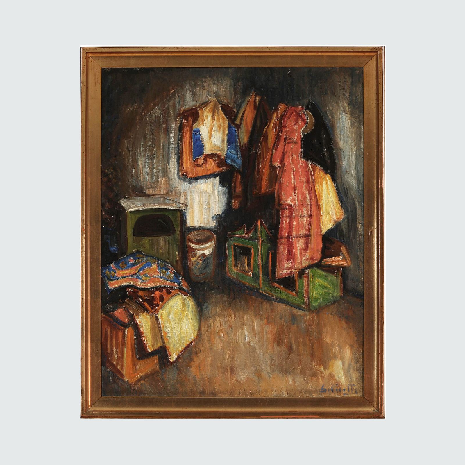 Ornulf Salicath Oil Painting
