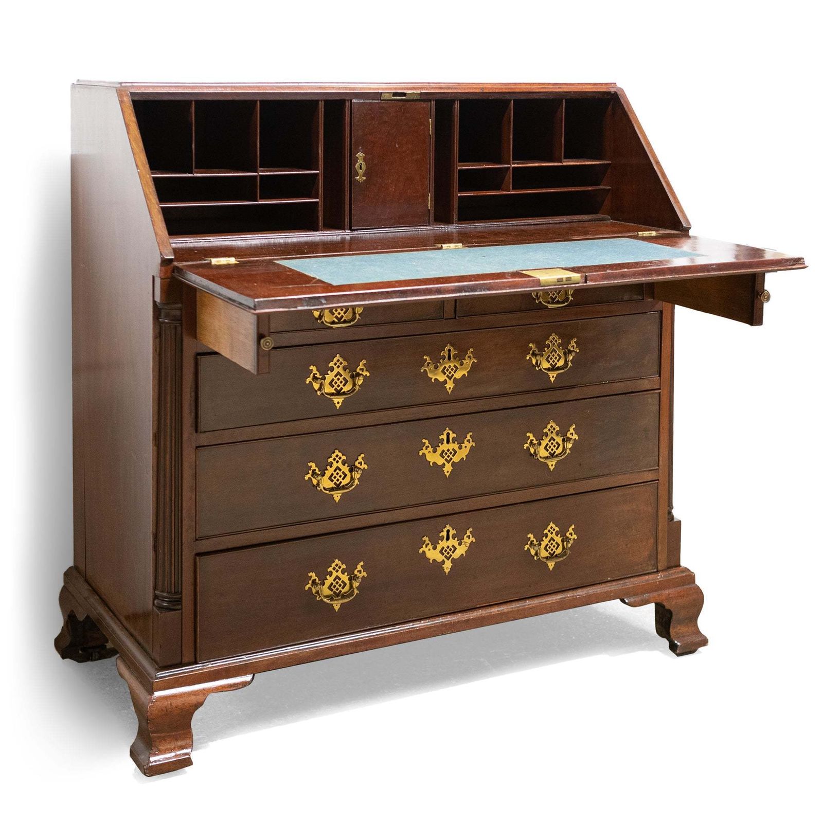 Antique Georgian Regency Mahogany Bureau | Writing Desk