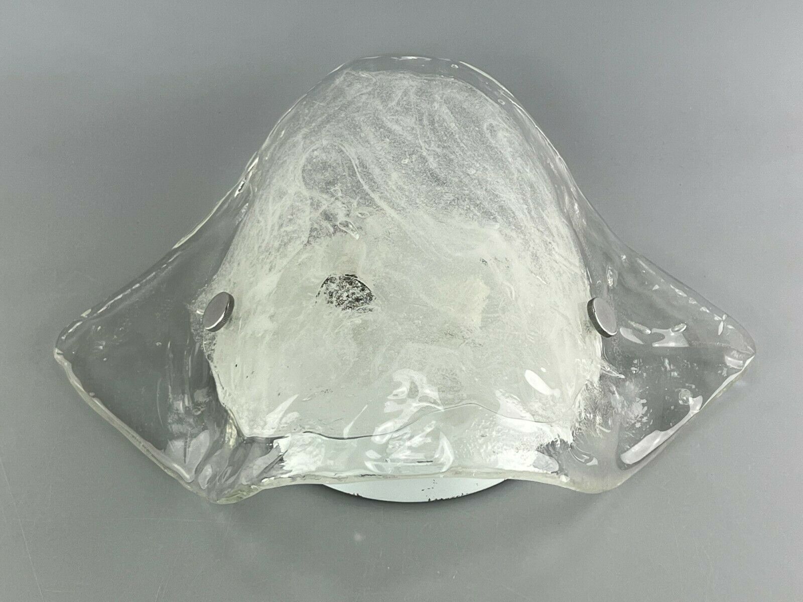 60s 70s Lamp Light Wall Lamp Kalmar Franken Carlo Nason Ice Glass 60s photo furniture