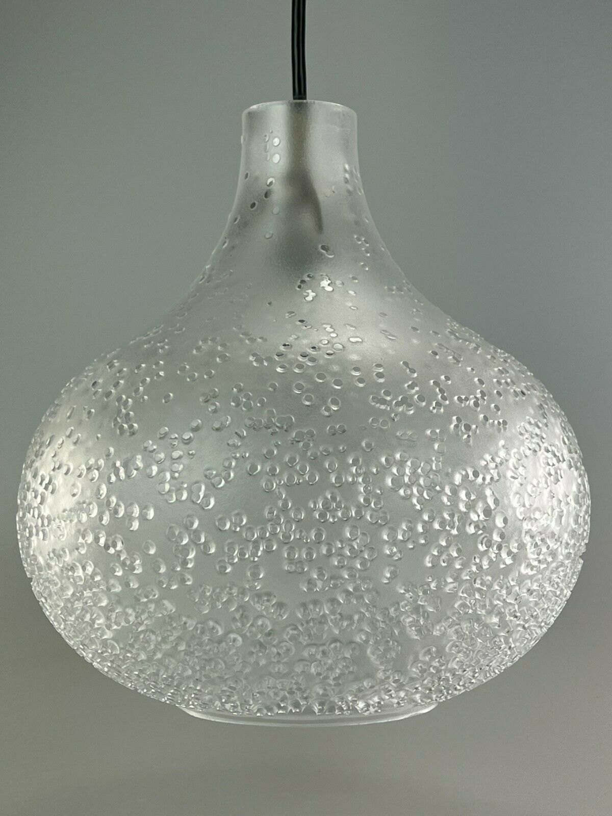 60s 70s Peill & Putzler Hanging Lamp Ceiling Lamp Glass Space Design 60s 70s photo Lighting