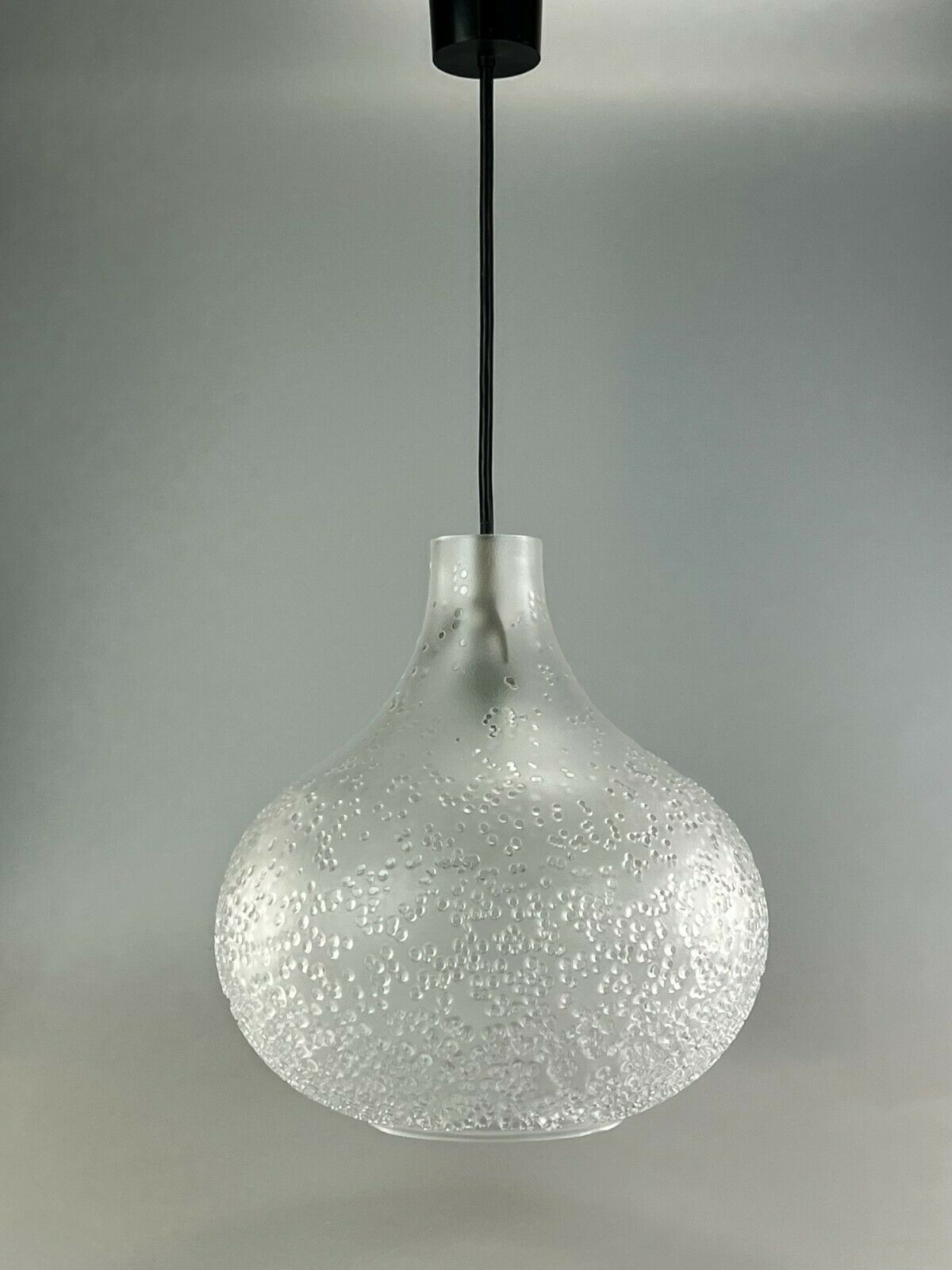 60s 70s Peill & Putzler Hanging Lamp Ceiling Lamp Glass Space Design 60s 70s photo 335.0