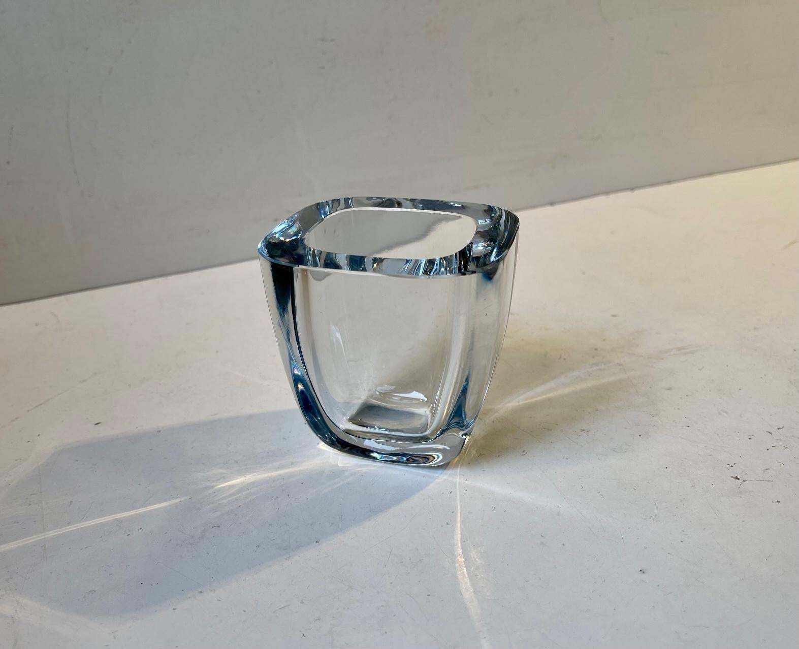 Art Deco Glass Vase By Asta Stromberg For Strombergshyttan, 1930s photo Home Decor