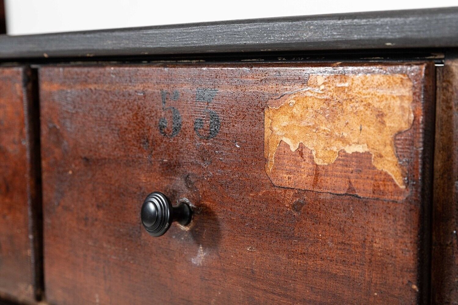 Furniture 19thc French Printers Drawers photo