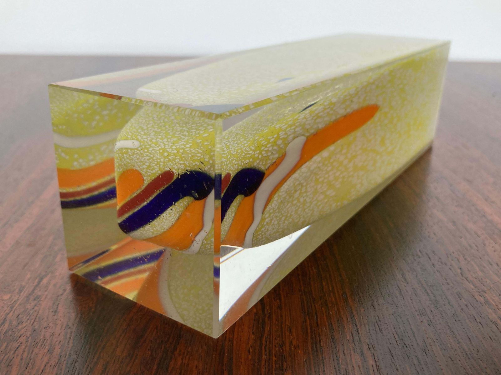 Art Glass Vase By Murano   1970's photo Home Decor