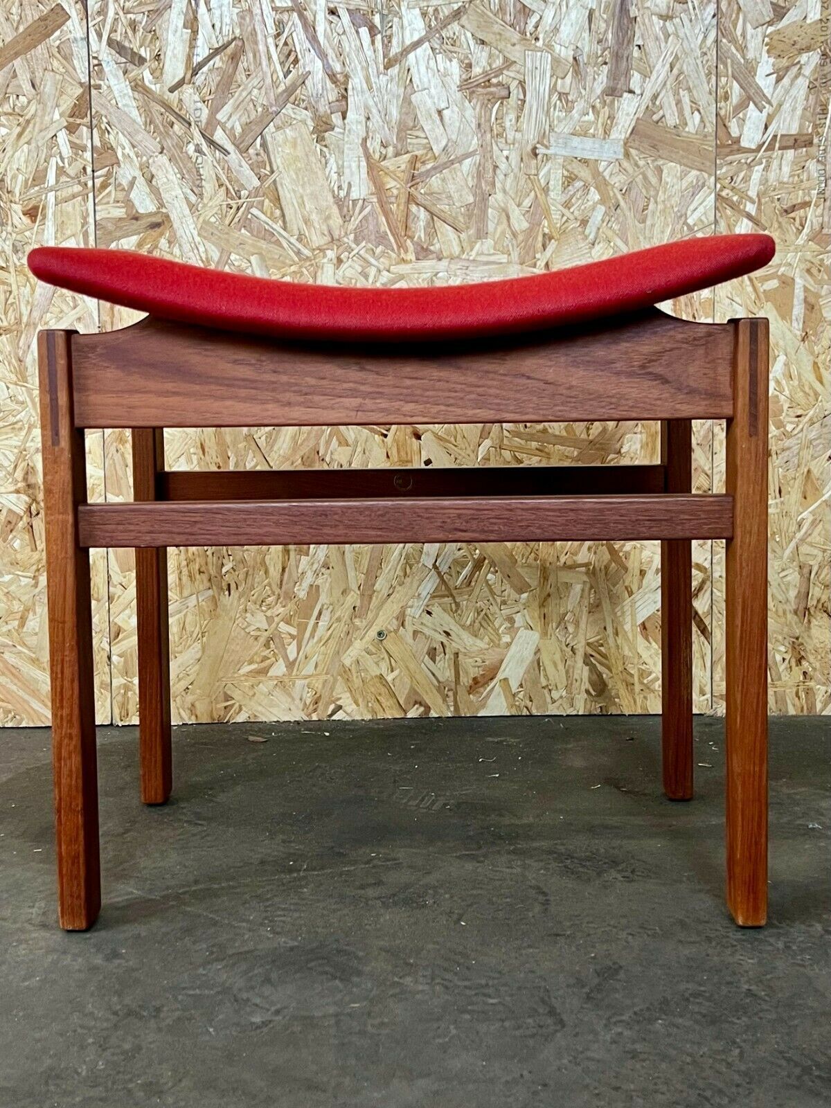 60s 70s Stool Ottoman Teak Inger Klingenberg For France & Daverkosen photo furniture