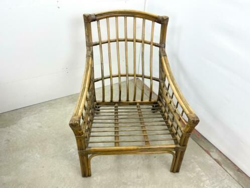 Rattan Sofa With Armchair Retro | Vintage Garden Set photo furniture