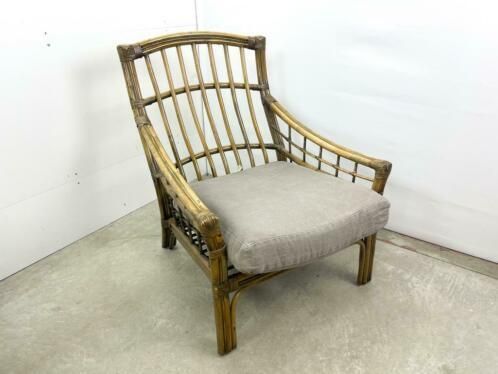 Rattan Sofa With Armchair Retro | Vintage Garden Set photo Garden Furniture