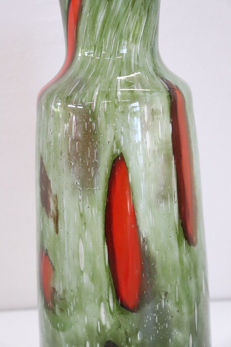 Large Italian Murano Glass Vase 1960s photo buy