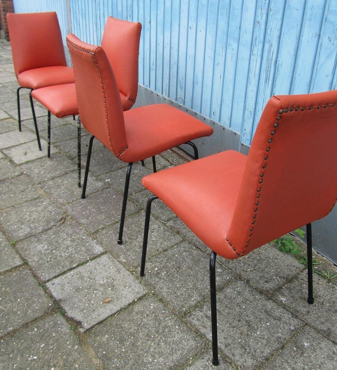 Dining Chairs By Pierre Guariche For Meurop, 1950s, Set Of 4 photo furniture
