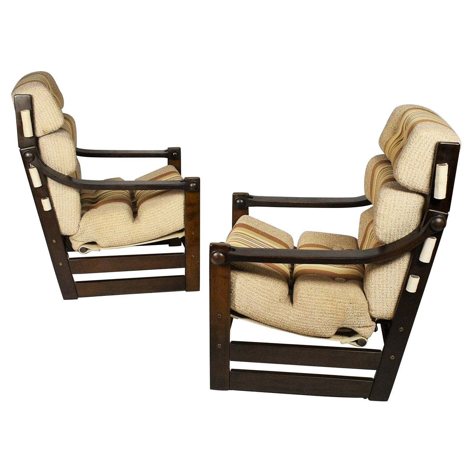 Pair Of Midcentury Armchairs  Scandinavian  1960s