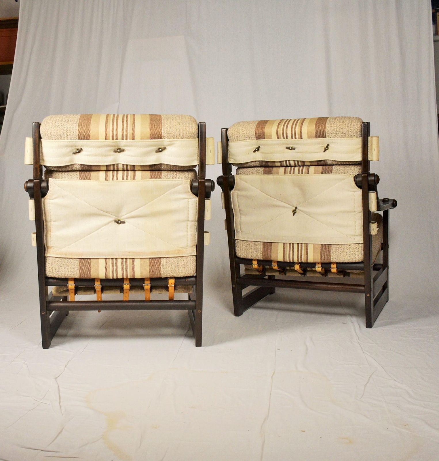 1079.0 Pair Of Midcentury Armchairs  Scandinavian  1960s photo