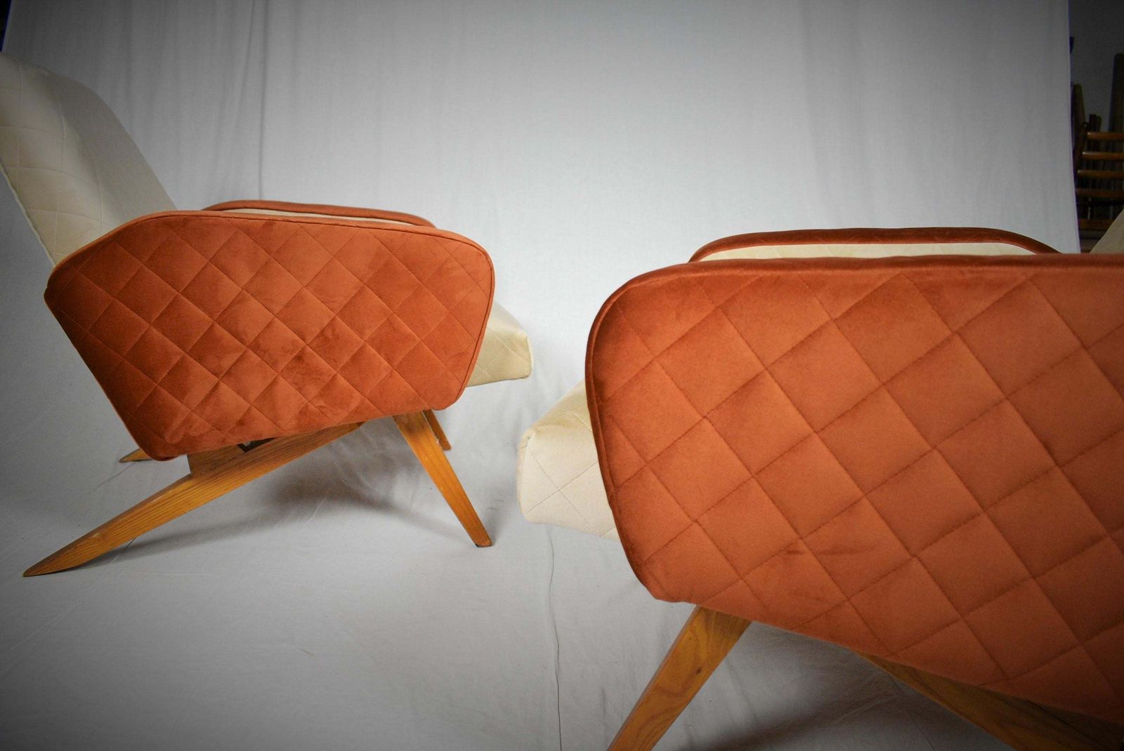 Midcentury Italian Armchairs 1965 photo for sale
