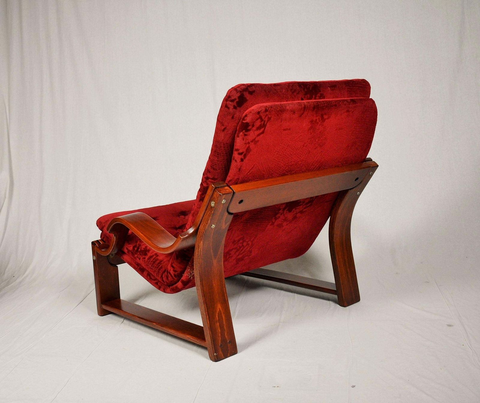 Scandinavian Set Of Armchair And Tabouret 1960s photo buy