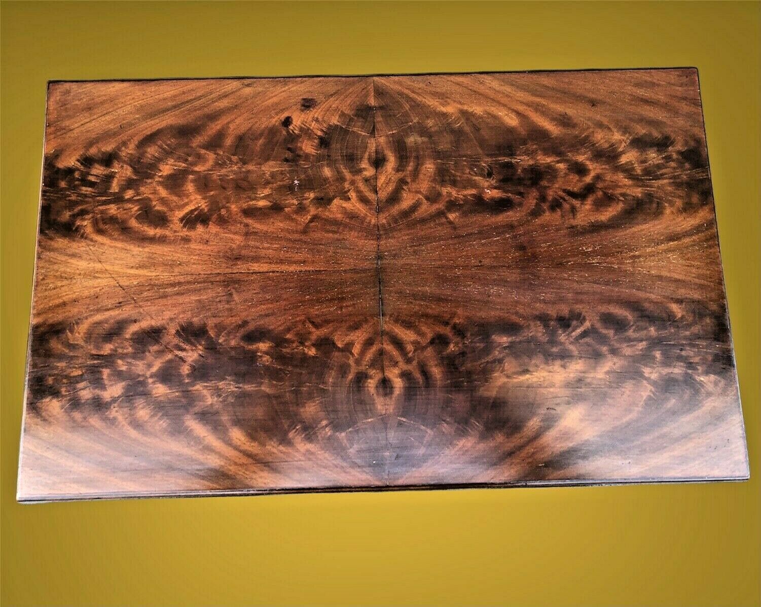 photo for sale Handsome Vintage Carved Mahogany Card Or Hall Table