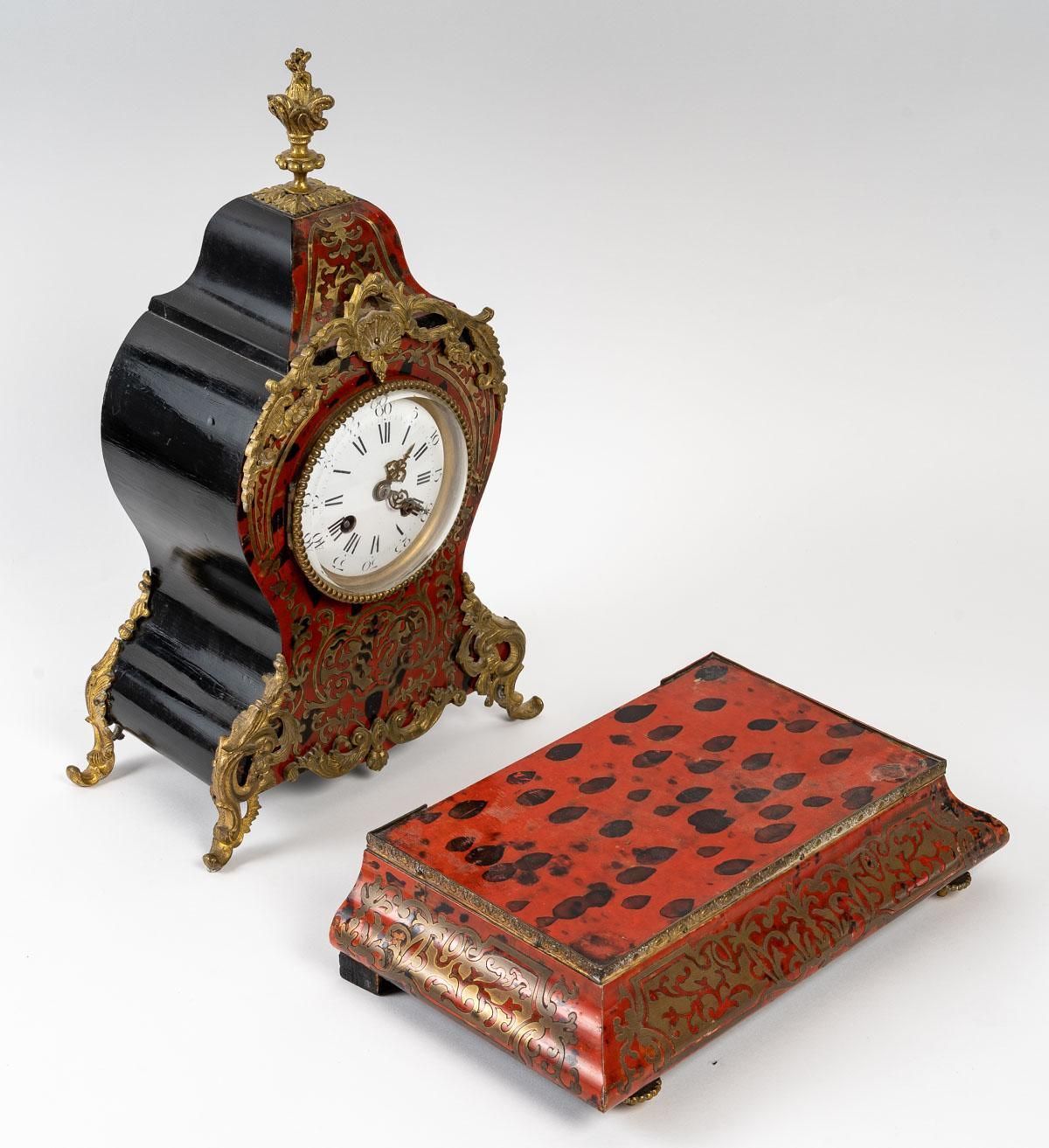 Cartel With Its Base In The Style Of Boulle photo Home Decor