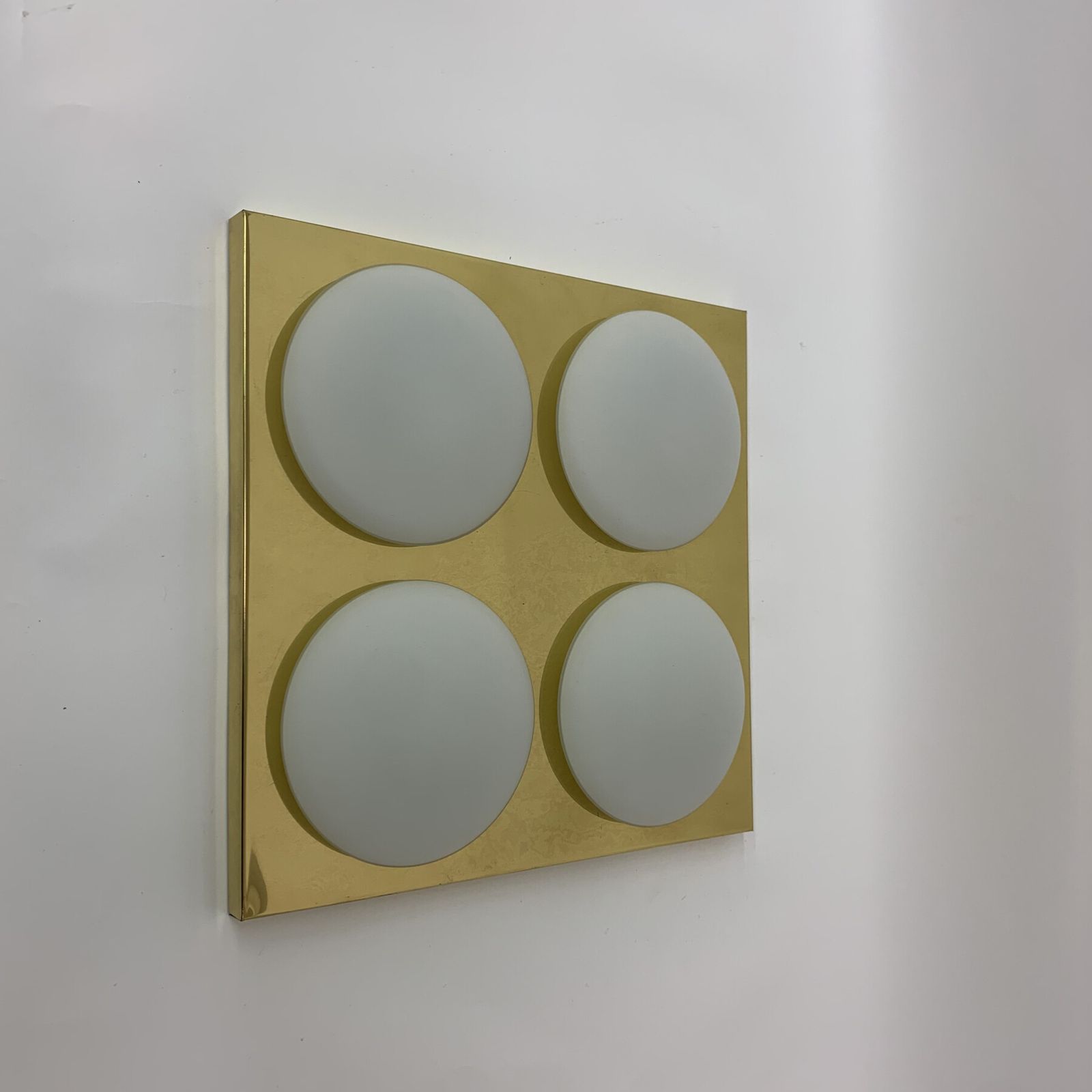 Wall Lamp By Rolf Krüger For Heinz Neuhaus Leuchten, 1970s