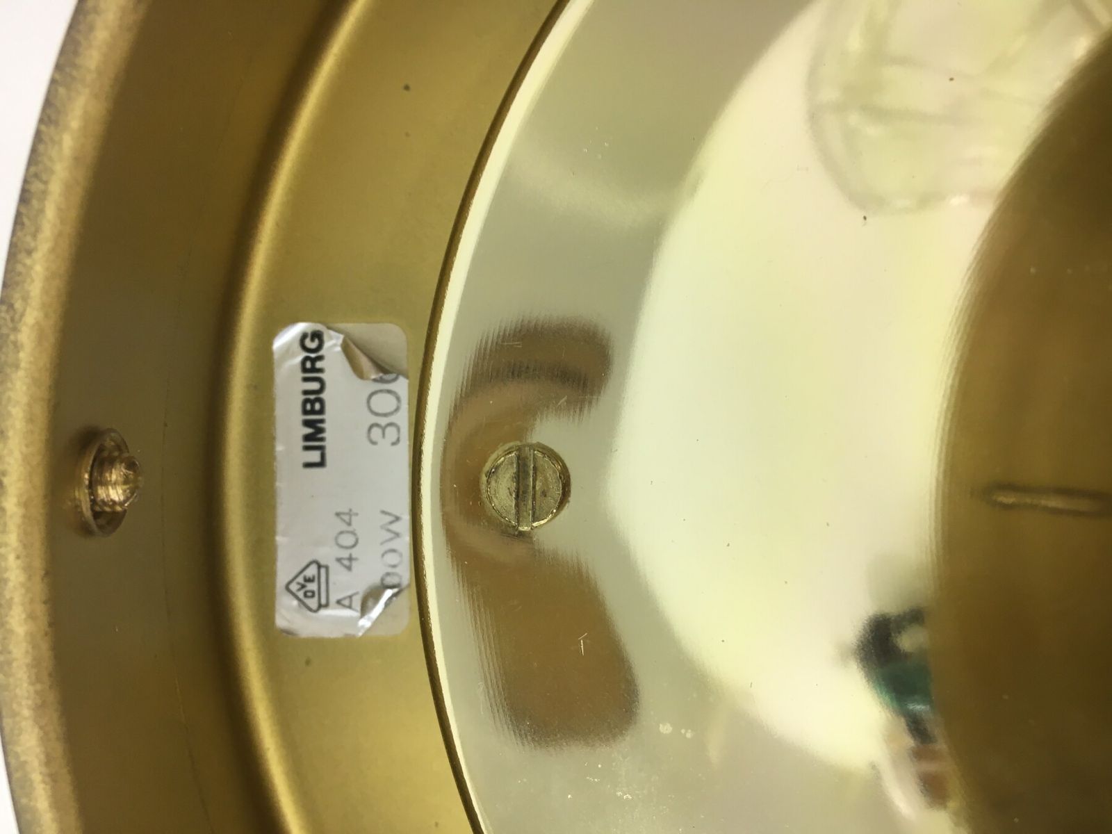 Limburg Glashutte Wandlamp / Plafondlamp, Jaren 1970 photo buy