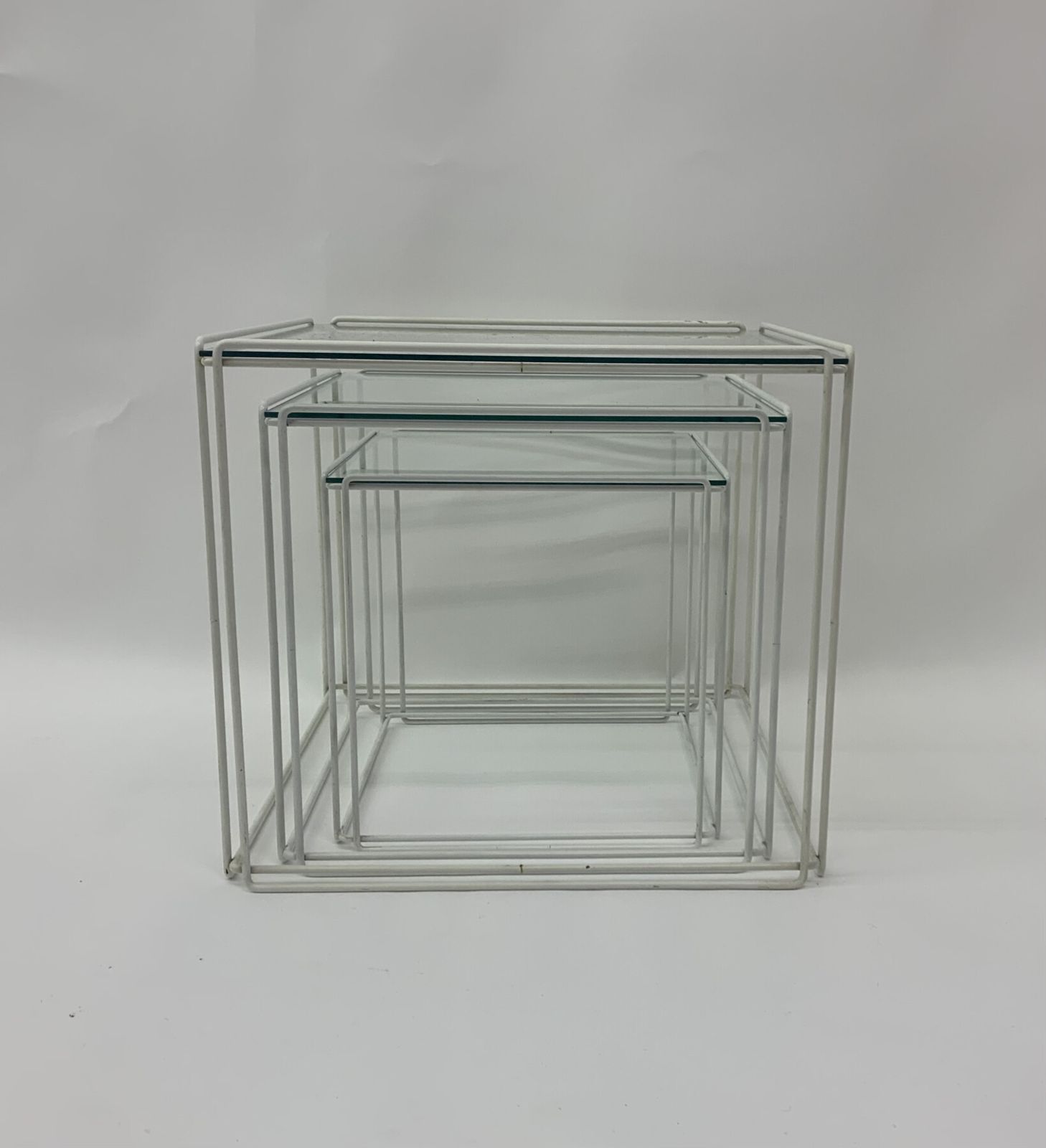 Max Sauze Isocele Bijzettafels, Jaren 1970 photo furniture