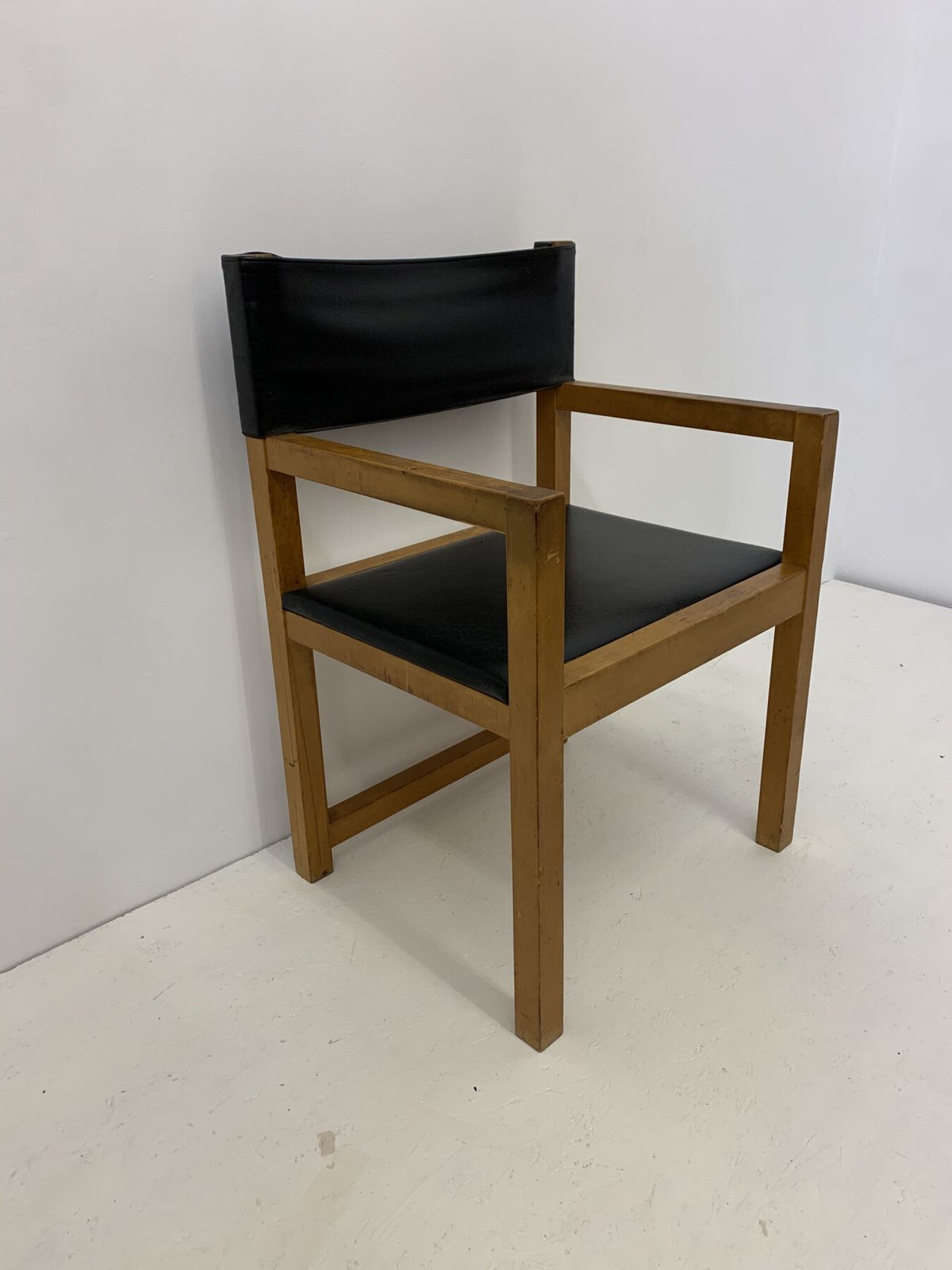 Zeldzame Hein Stolle Cubist Chair, Jaren 1950