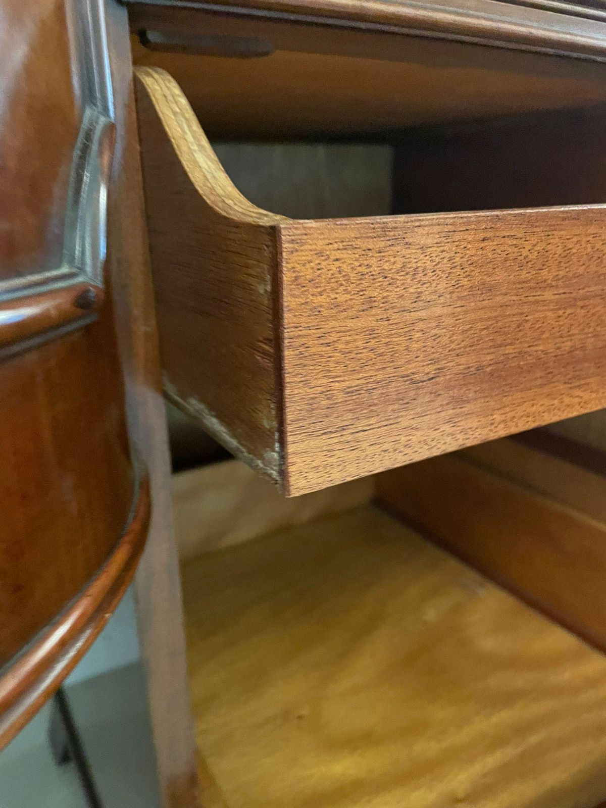 photo buy Outstanding Antique Edwardian Mahogany Sideboard By Goodall Of Manchester