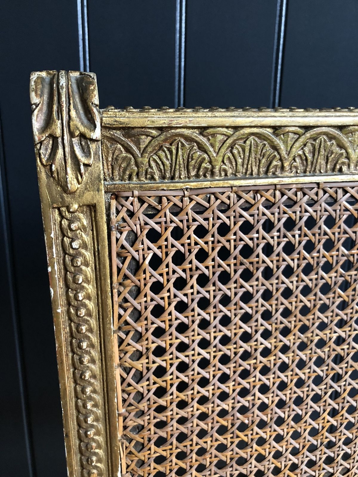 Regency Giltwood And Cane Seated Occasional Chair, 1810 photo for sale