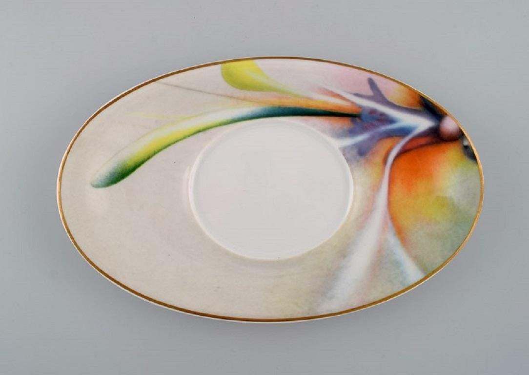 Paul Wunderlich For Rosenthal Large Mythos Sauce Boat With Saucer photo Home Decor