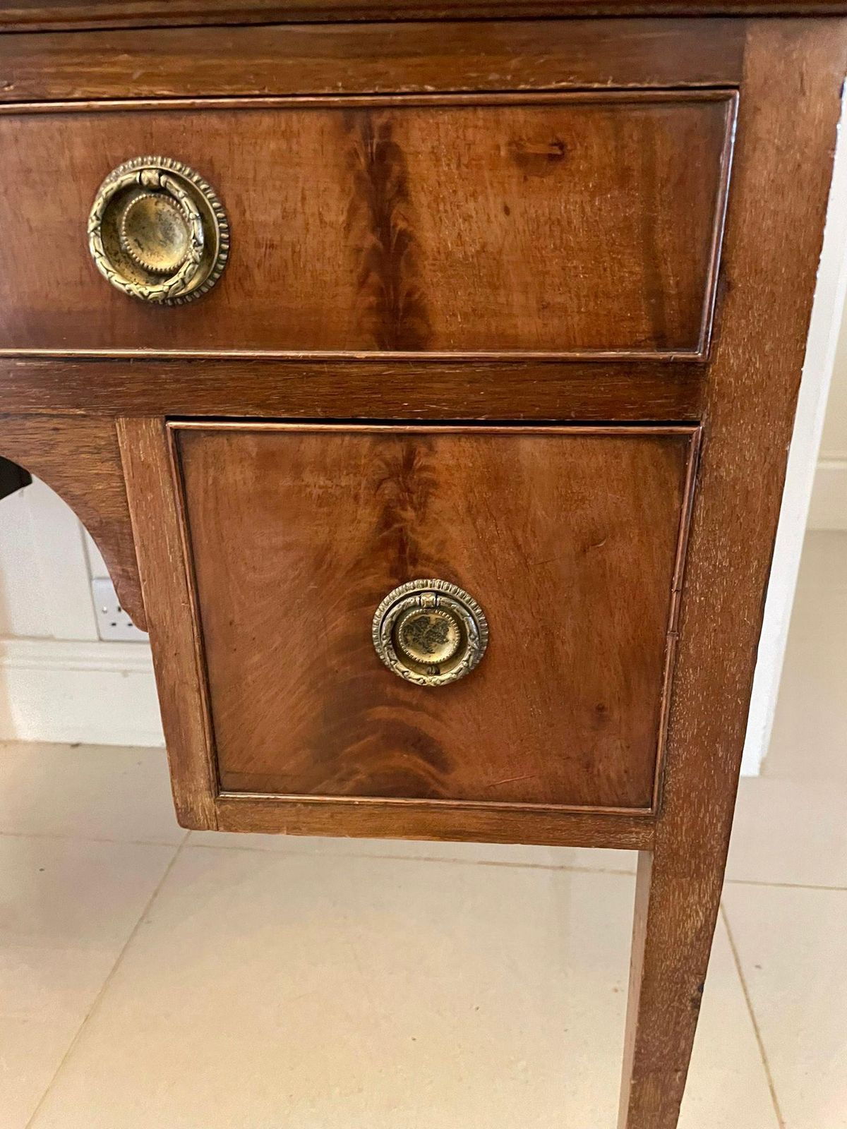 Antique Edwardian Quality Mahogany Cylinder Bookcase photo for sale