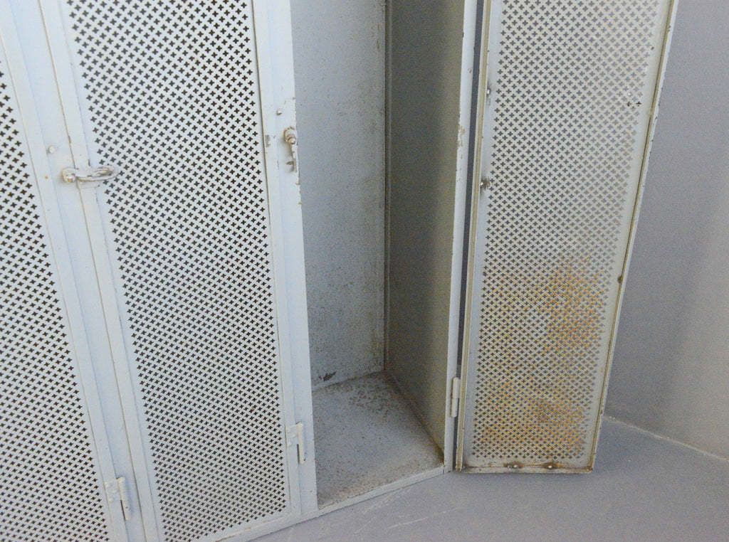 Furniture German Industrial Lockers Circa 1920s photo