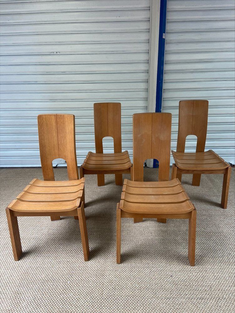 Scandinavian Chairs 1970 Set Of 4 photo furniture