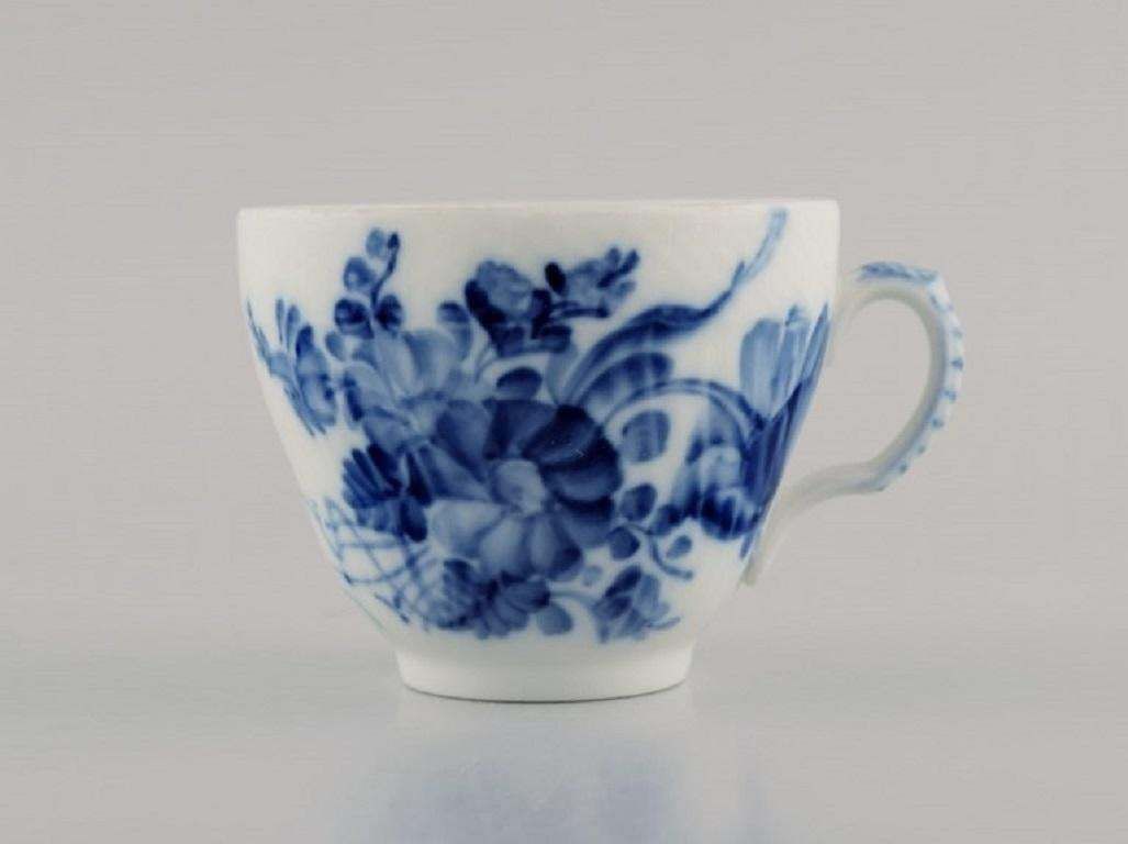 Royal Copenhagen Blue Flower Curved Coffee Service For Ten People, 1980s photo for sale