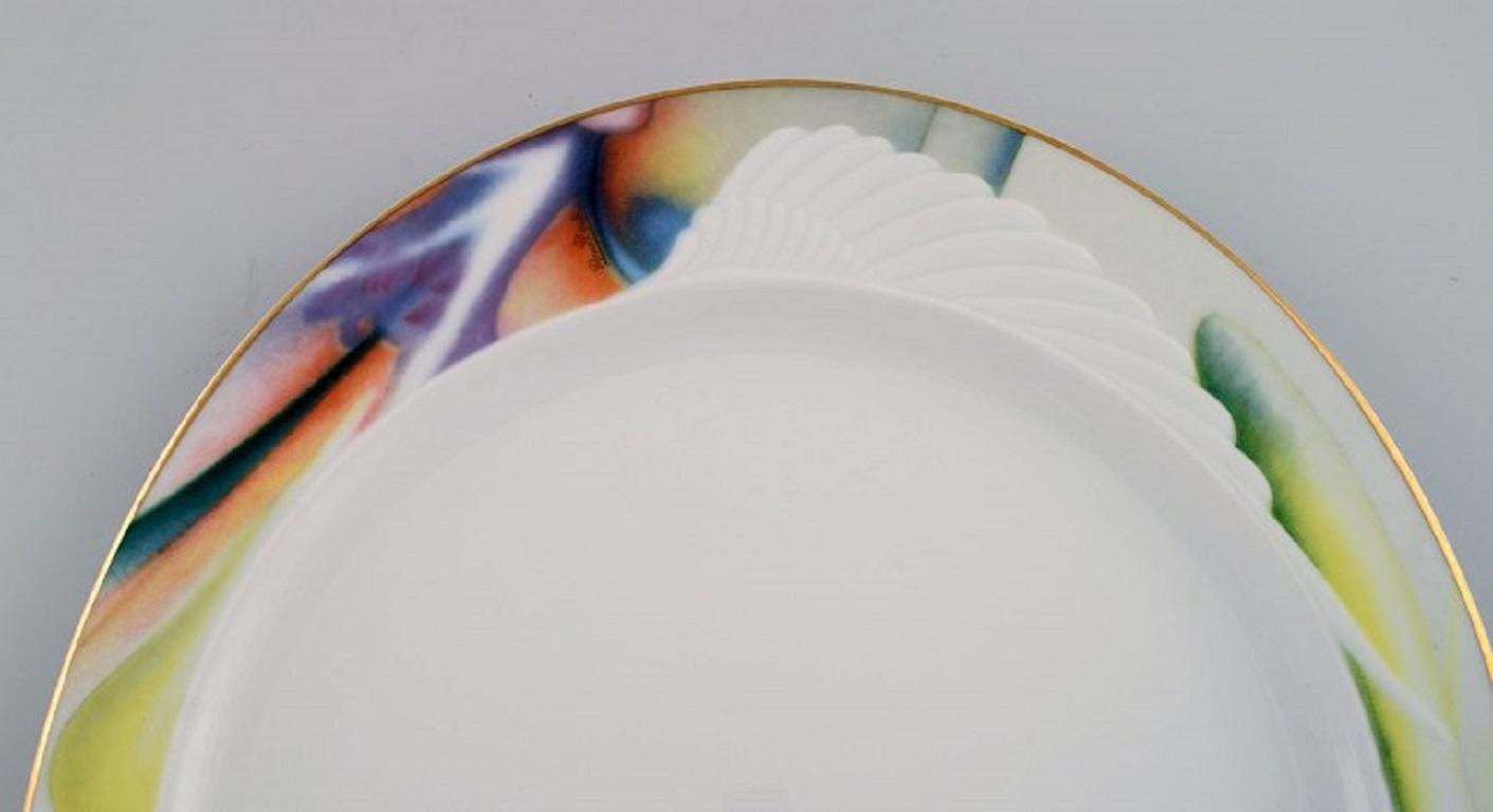 Paul Wunderlich For Rosenthal, 10 Mythos Porcelain Dinner Plates, 1980s / 90s photo for sale