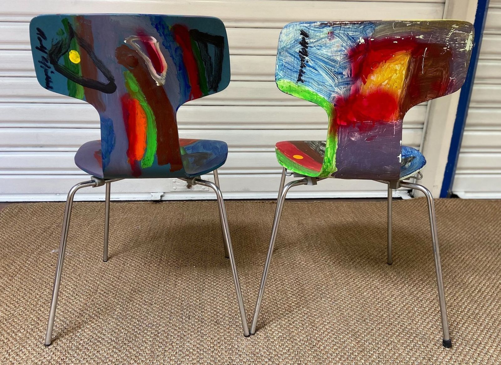 T 3130 Chairs By Arne Jacobsen X Rolf Gjedsted 1968 Set Of 2 photo furniture