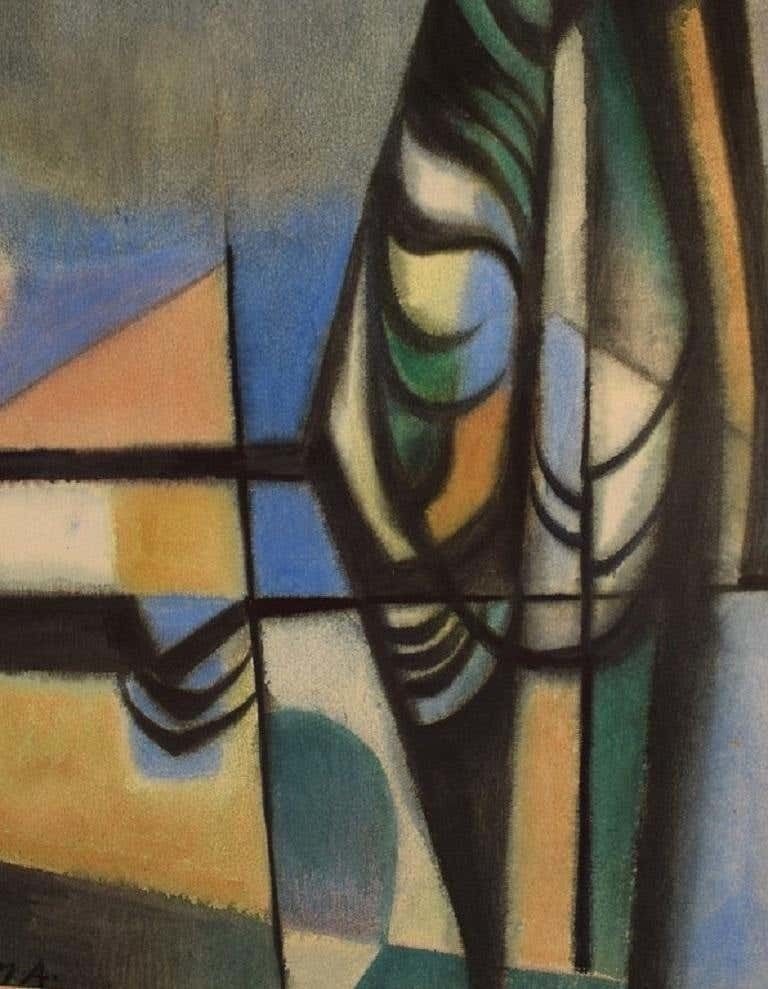 Albert Ferenz, Germany, Watercolor On Paper, Mid 20th Century photo for sale