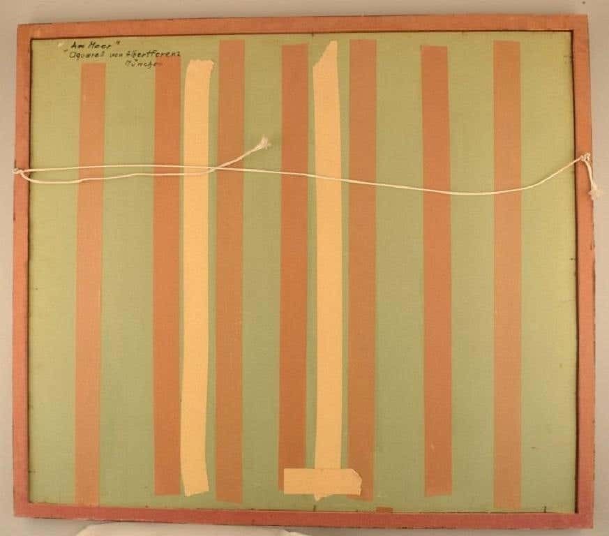 Albert Ferenz, Germany, Watercolor On Paper, Mid 20th Century photo buy