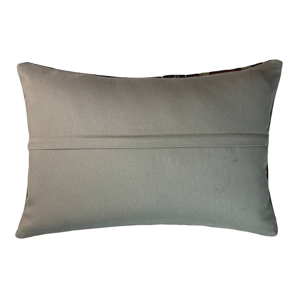 16’x24′ Vintage Anatolian Kilim Cushion Cover Türkisch Kelim Kissenbezug 40×60 Cm photo furniture