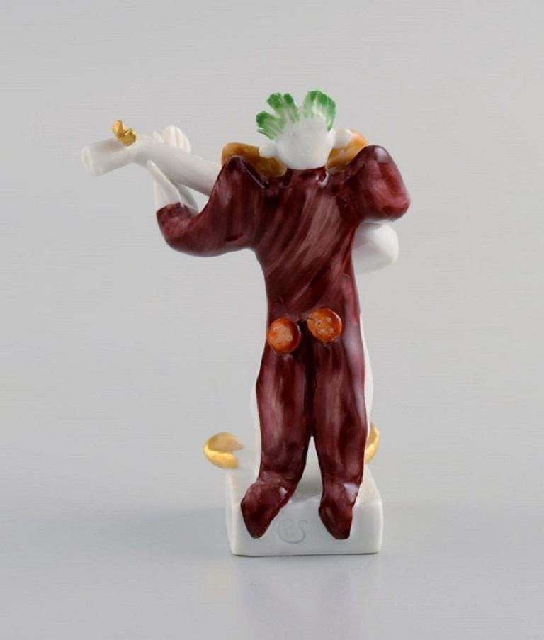 Peter Strang For Meissen, Figure In Hand Painted Porcelain, Bassist photo Home Decor