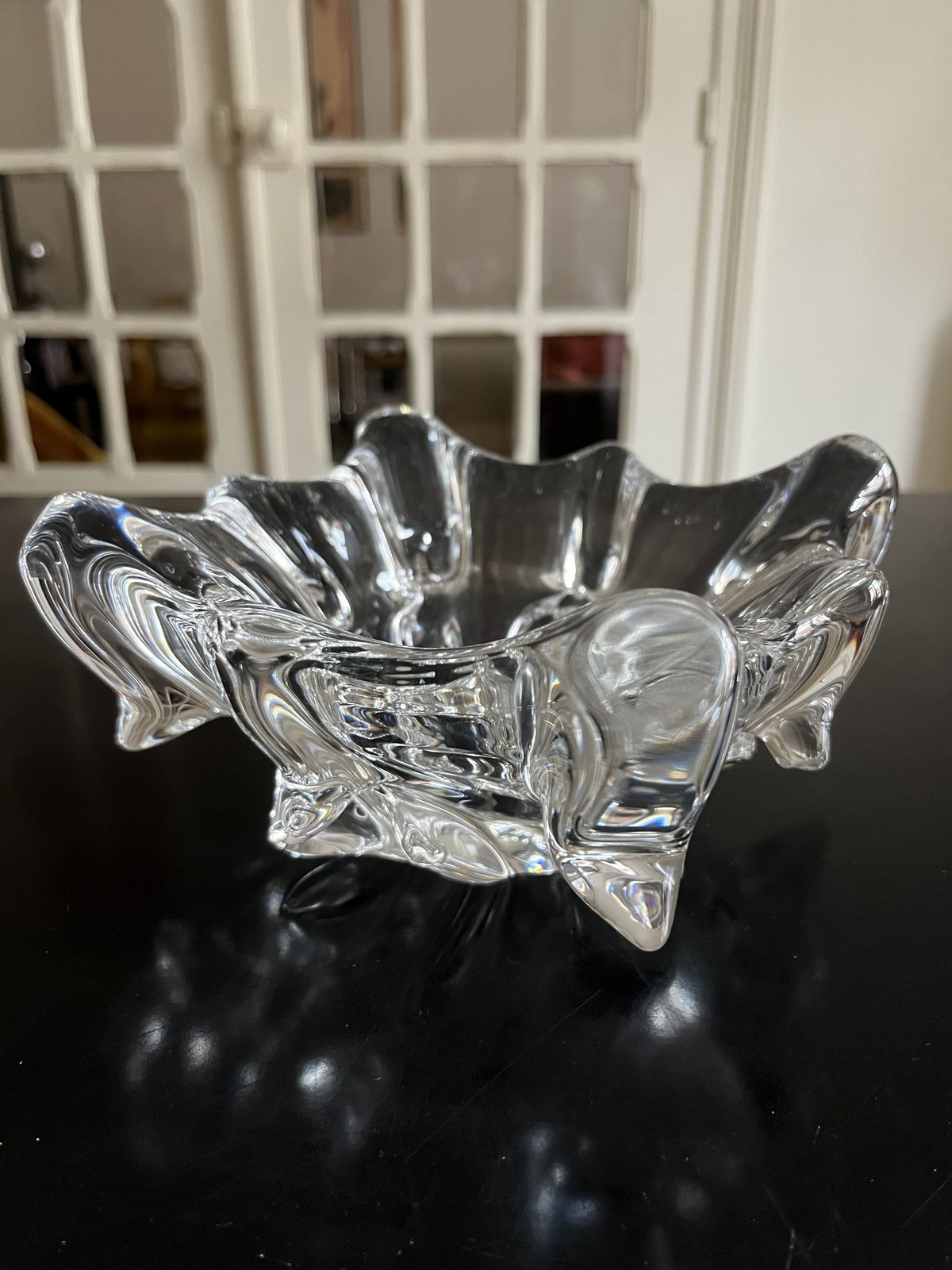 Crystal Ashtray Year 70s, 1970s photo 199.39200000000002