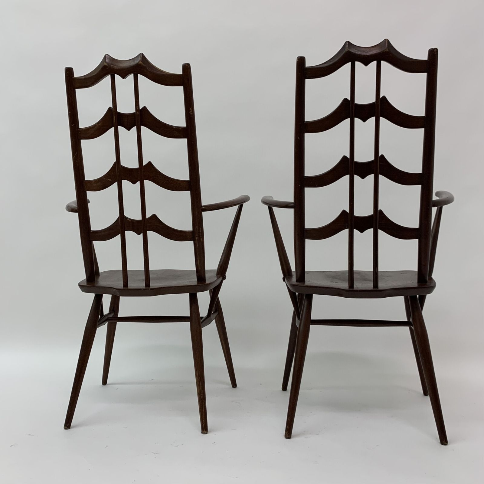 Set Of 2 Arm Chairs By  Lucian Randolph Ercolani For Ercol , 1950’s photo for sale