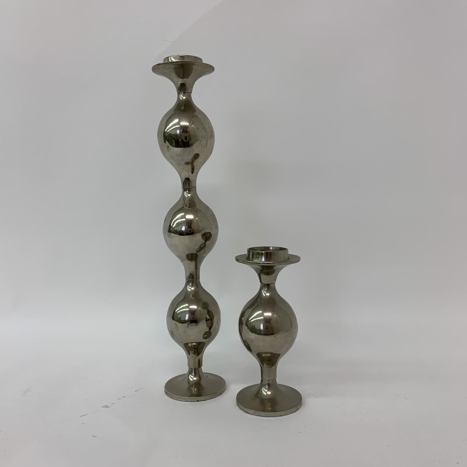 Set Van 2 Modulaire Kandelaars, Jaren 1970