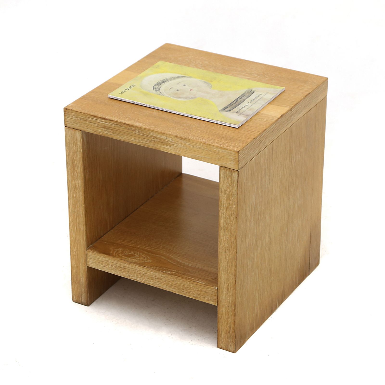 Wooden Bedside Table, 1970s, Vintage photo 270.0