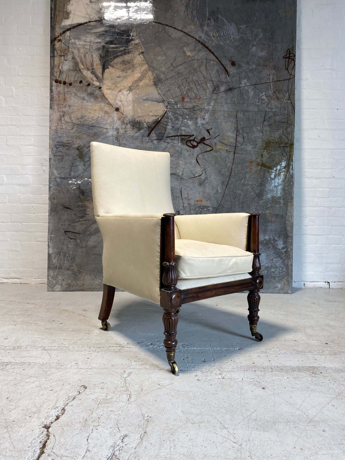A Fine And Well Proportioned William IV Gentleman’s Library Chair photo 5999.0