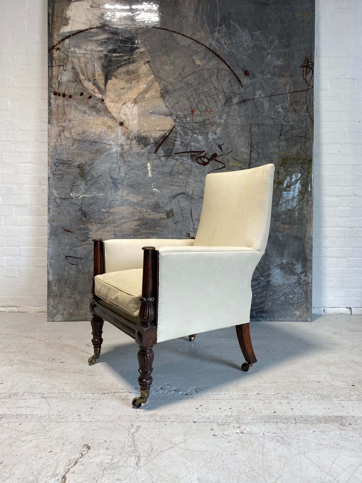 photo furniture A Fine And Well Proportioned William IV Gentleman’s Library Chair
