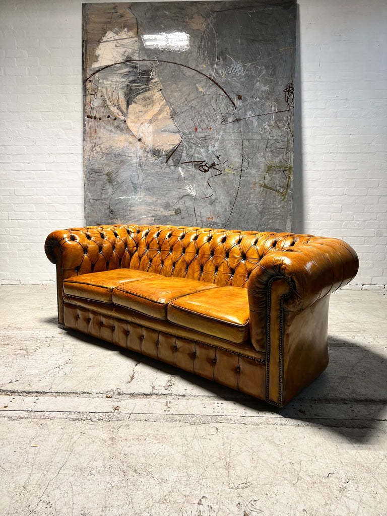 photo furniture Wow! A Stunning Vintage Mid C Chesterfield Sofa