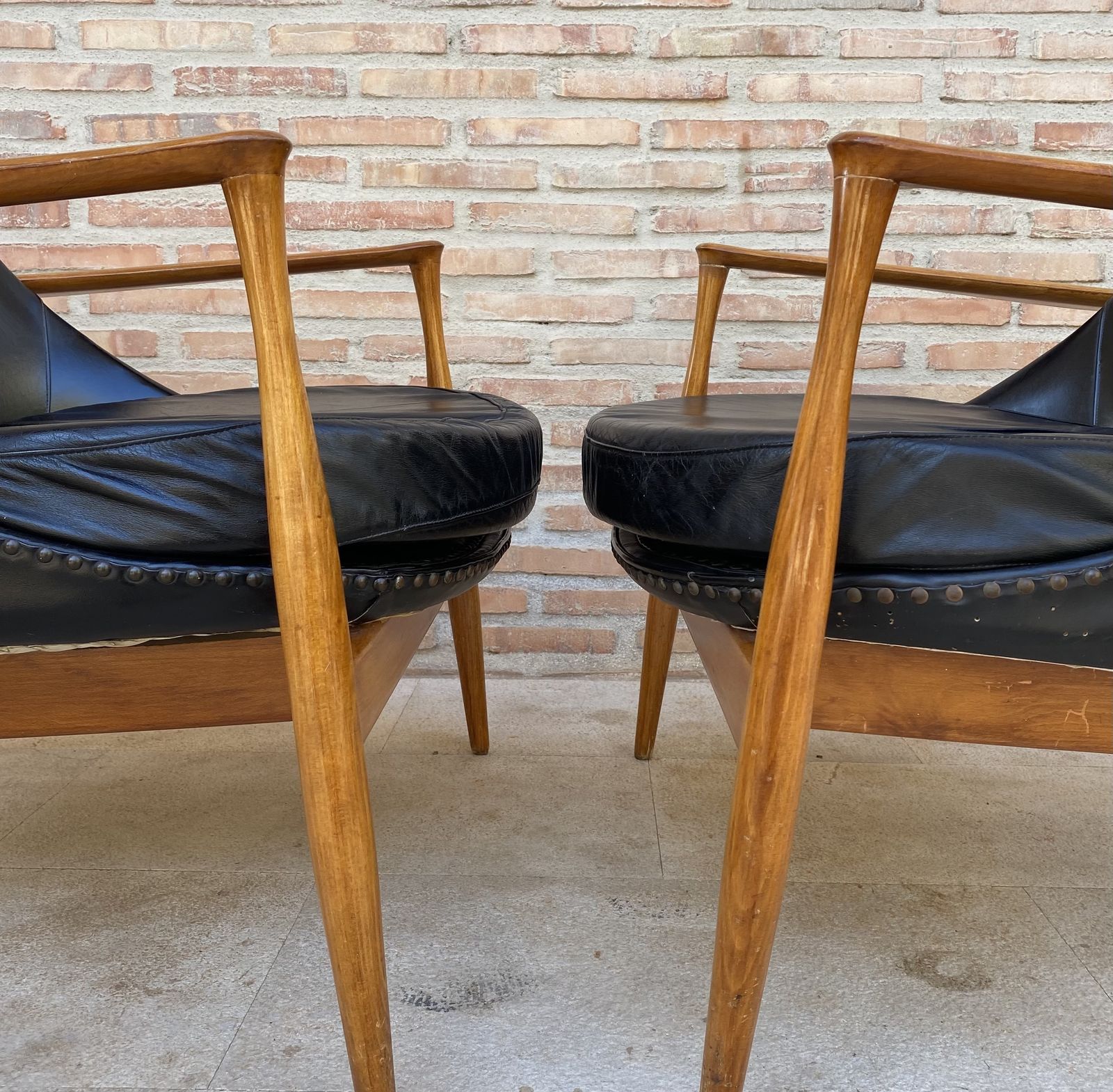 Ib Kofod Larsen Elizabeth Lounge Chair Style, Set Of Two photo for sale