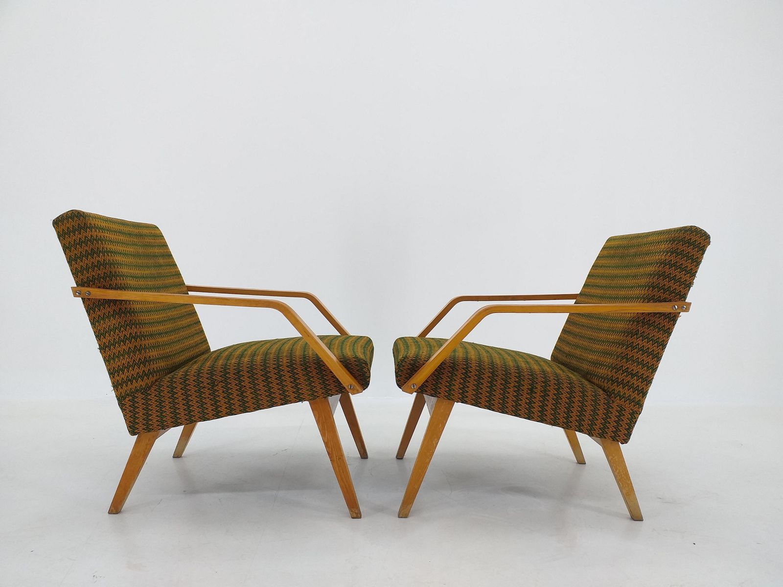Pair Of Mid Century Armchairs Ton photo furniture